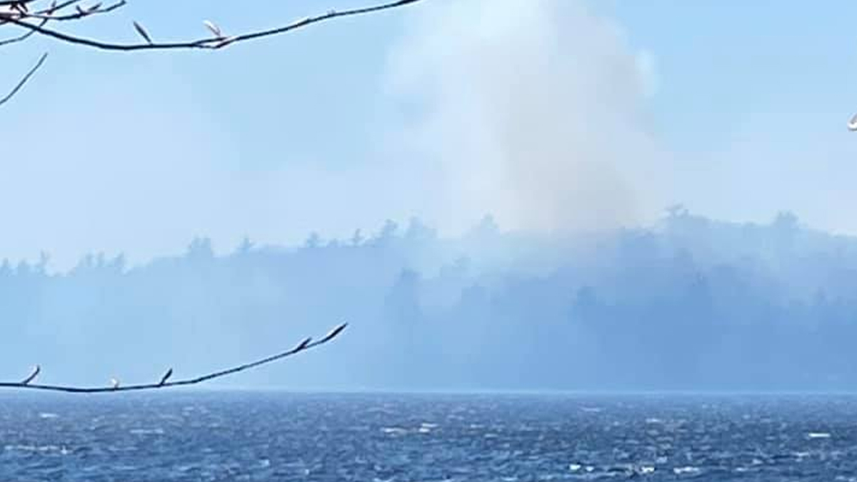 UPDATE Forest Fire Burning In Queens County, Nova Scotia Nova Scotia