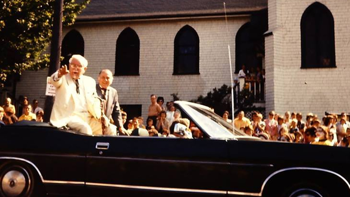 Colonel Sanders Visited Nova Scotia On Many Occasions And Wore His