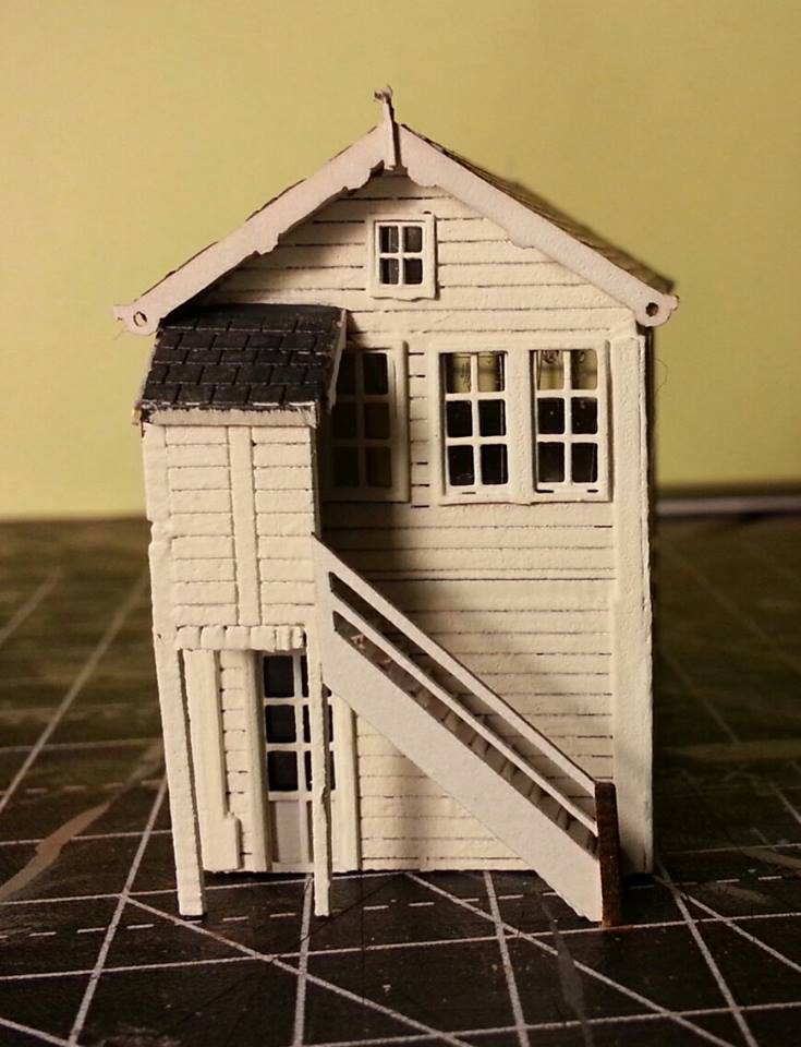 N 024 Great Central Railway signal box N Scale Laser