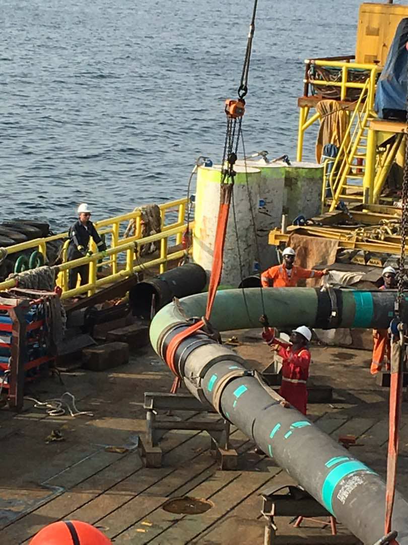 Offshore Pipe Laying Operations NSP MENE GLOBAL SERVICES & TRANS LTD