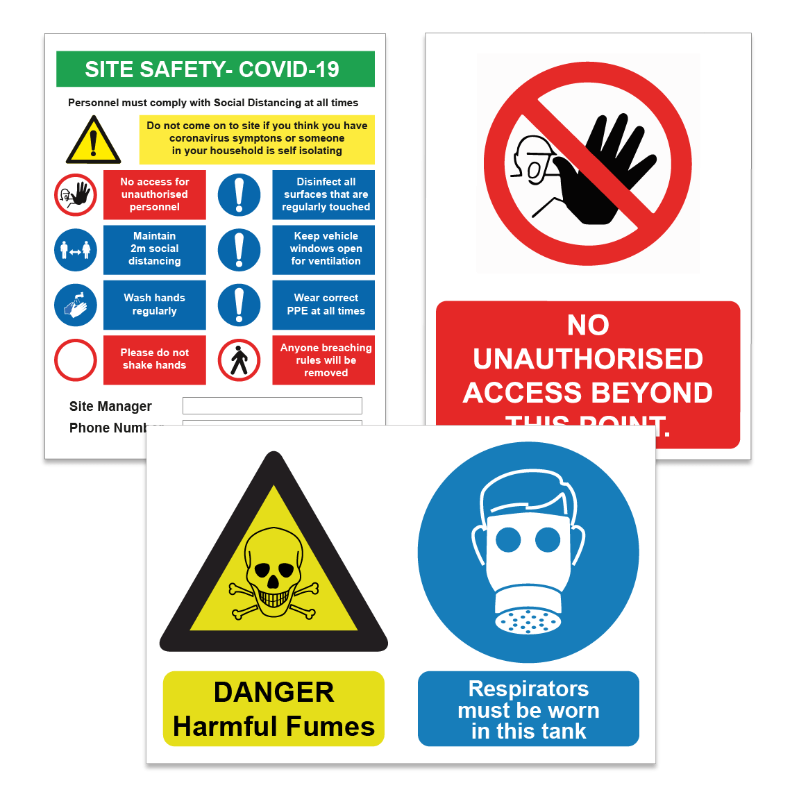 Health And Safety Signs In The Workplace