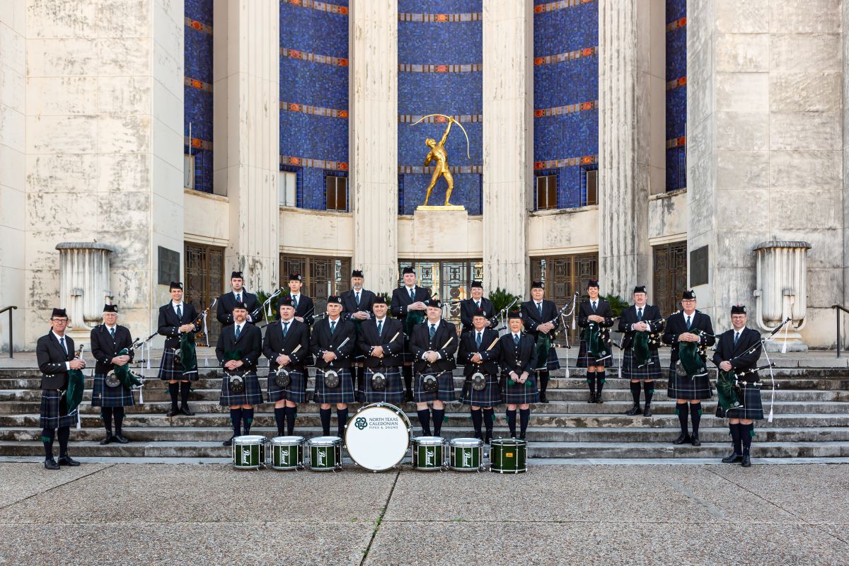north texas irish festival 2023 North Texas Caledonian Pipes and Drums NTIF