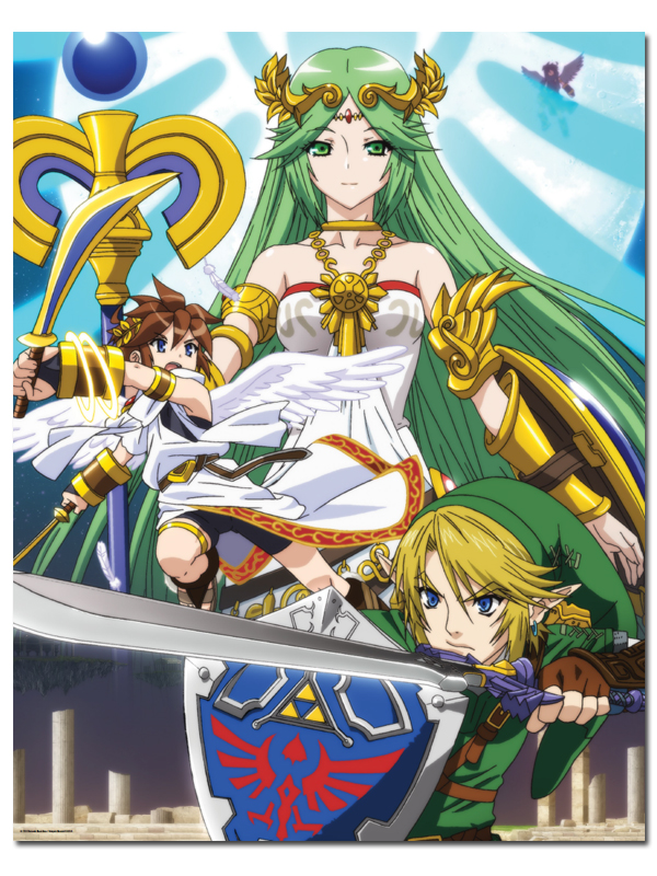 Nordamerika Super Smash Bros.PosterSet im Club Nintendo erhältlich