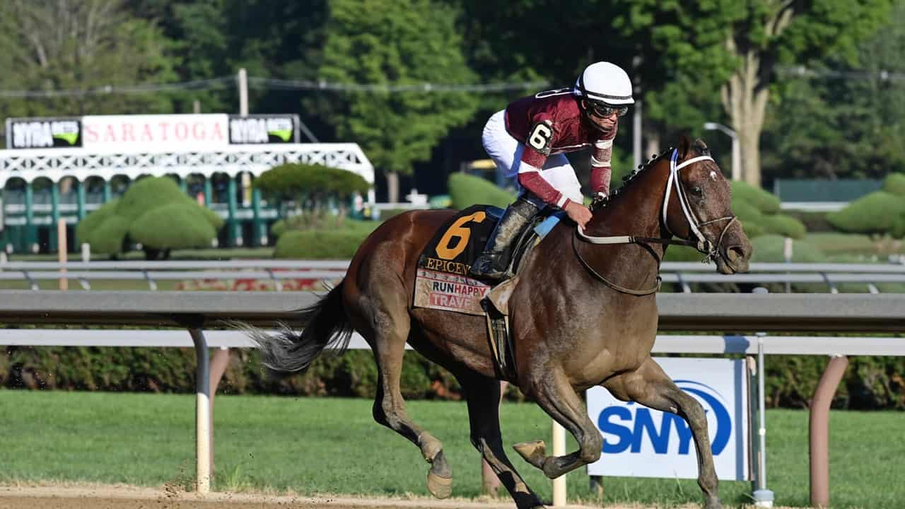 Epicenter Moves to 3rd in NTRA Top Thoroughbred Poll with Dominant