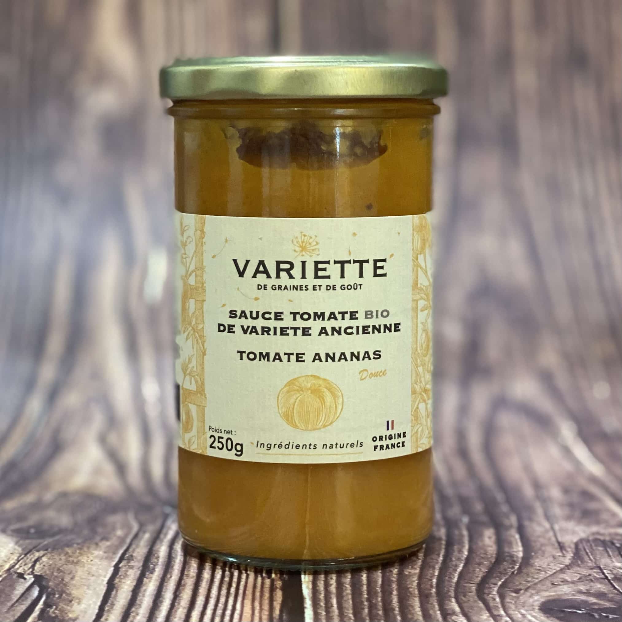 Sauce tomate Bio tomate ananas VARIETTE Nuage Croquant