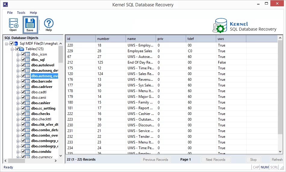 Recover SQL data from a corrupted transaction log file