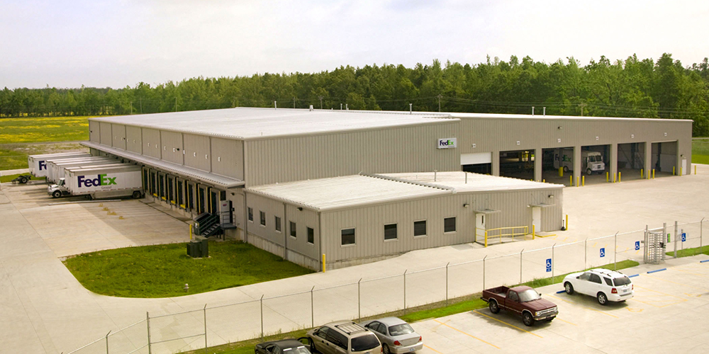 FedEx Ground Distribution Centers Custom Steel Buildings Nucor