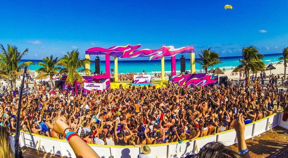 faire la fête à cancun
