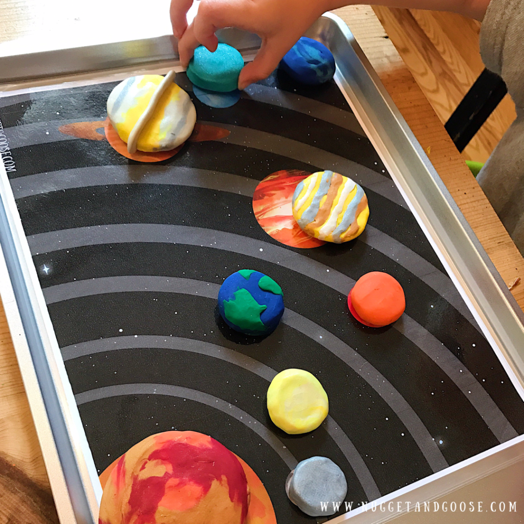 Preschool Space Activities Diy Planet Magnets Star