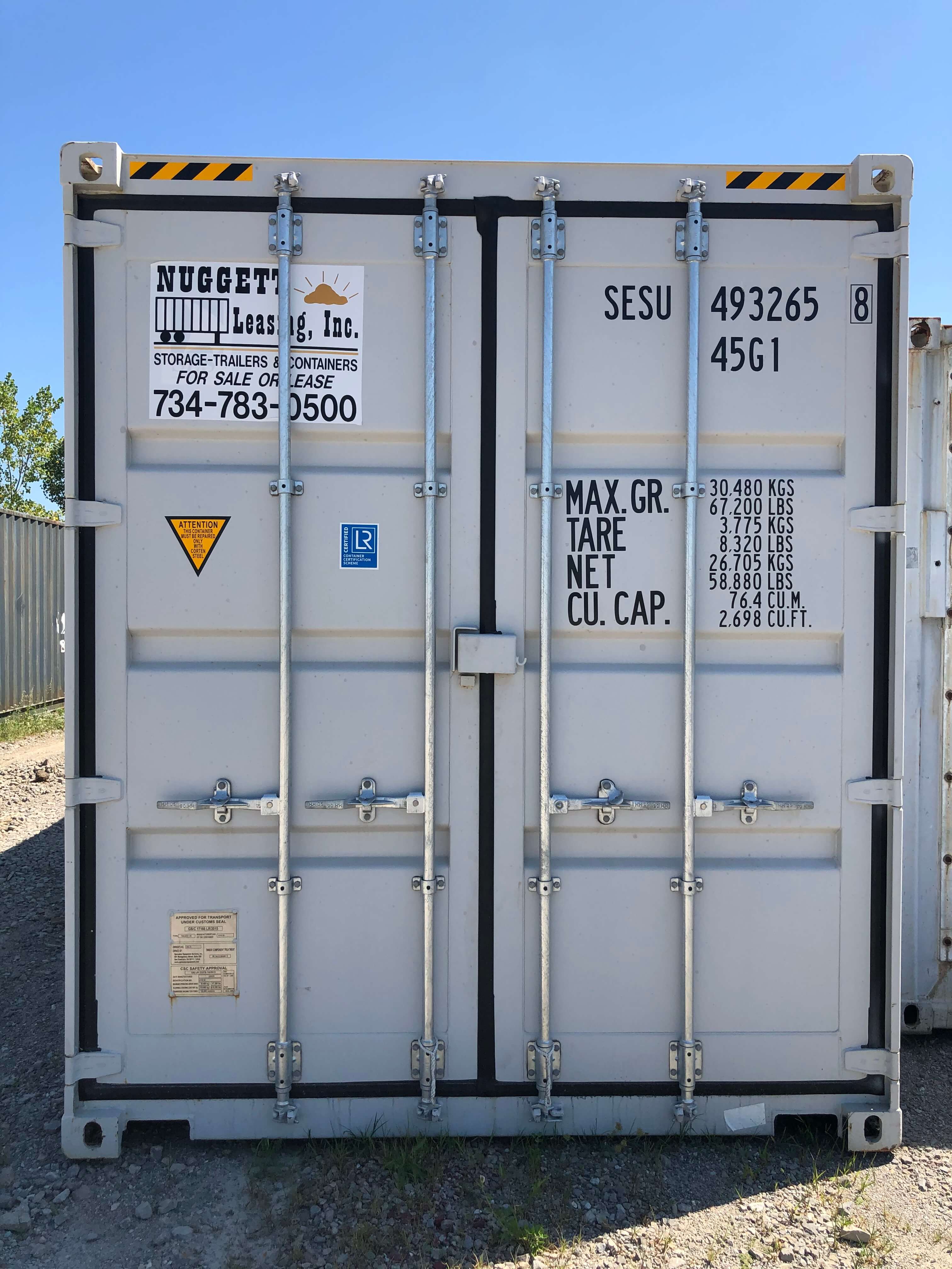 Storage Container & Trailer Rentals Flat Rock, MI Nuggett Leasing