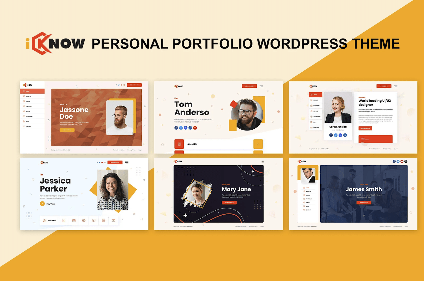 iKnow Personal Portfolio WordPress Theme Nullsto Forums Best