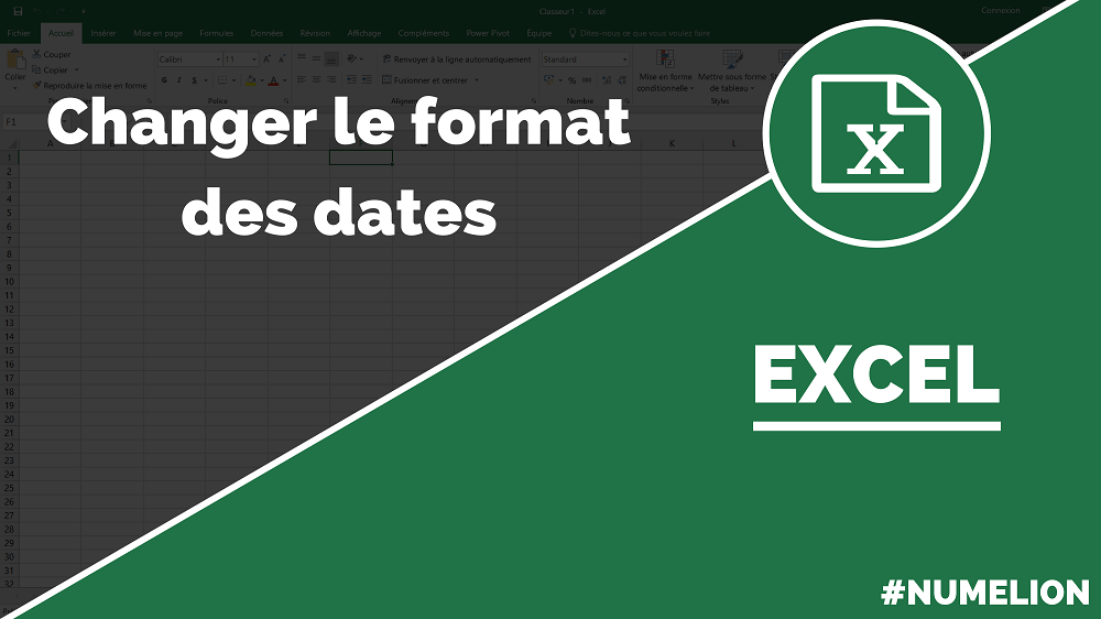 Modifier le format de date dans Excel en anglais ou autres
