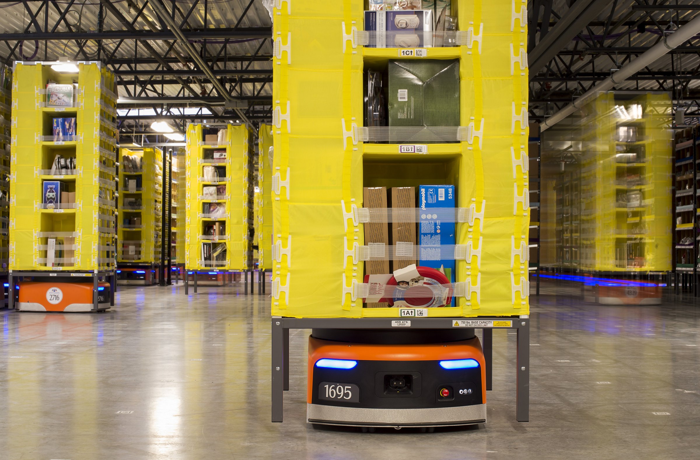 Amazon s'apprête à robotiser la chaîne de supermarchés Whole Foods