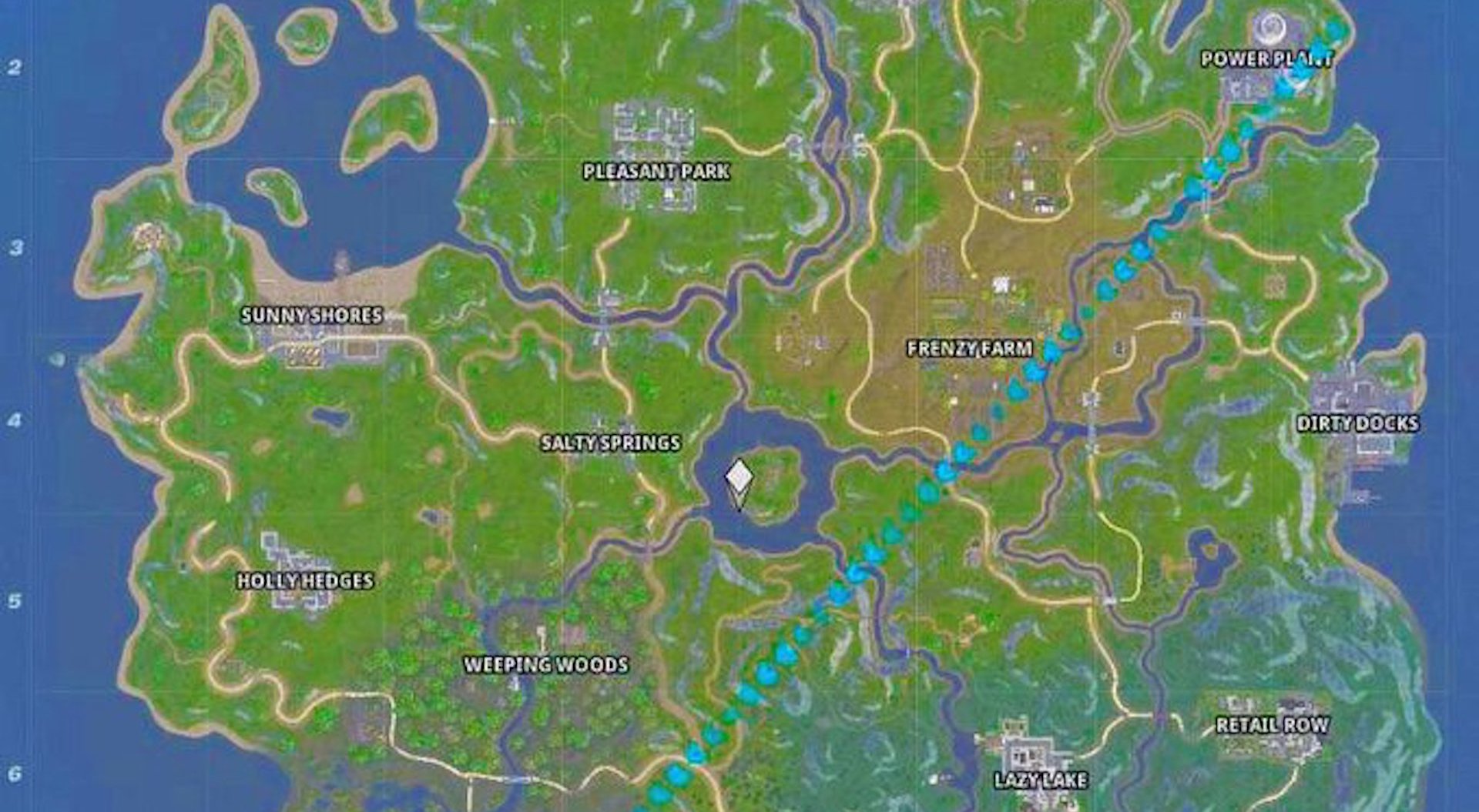 La nouvelle carte de Fortnite avait fuité un mois plus tôt