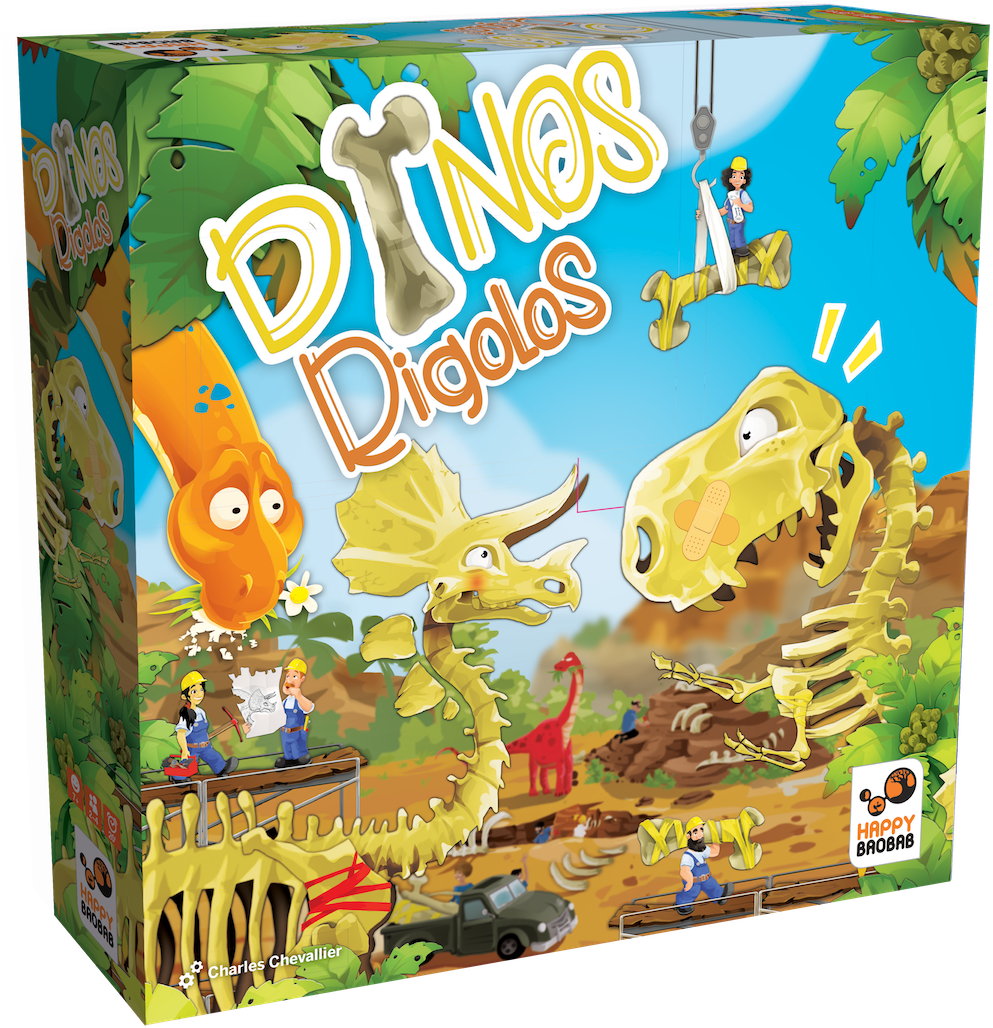 Pas de Pitié pour les Monstres et Dinos Rigolos deux excellents jeux
