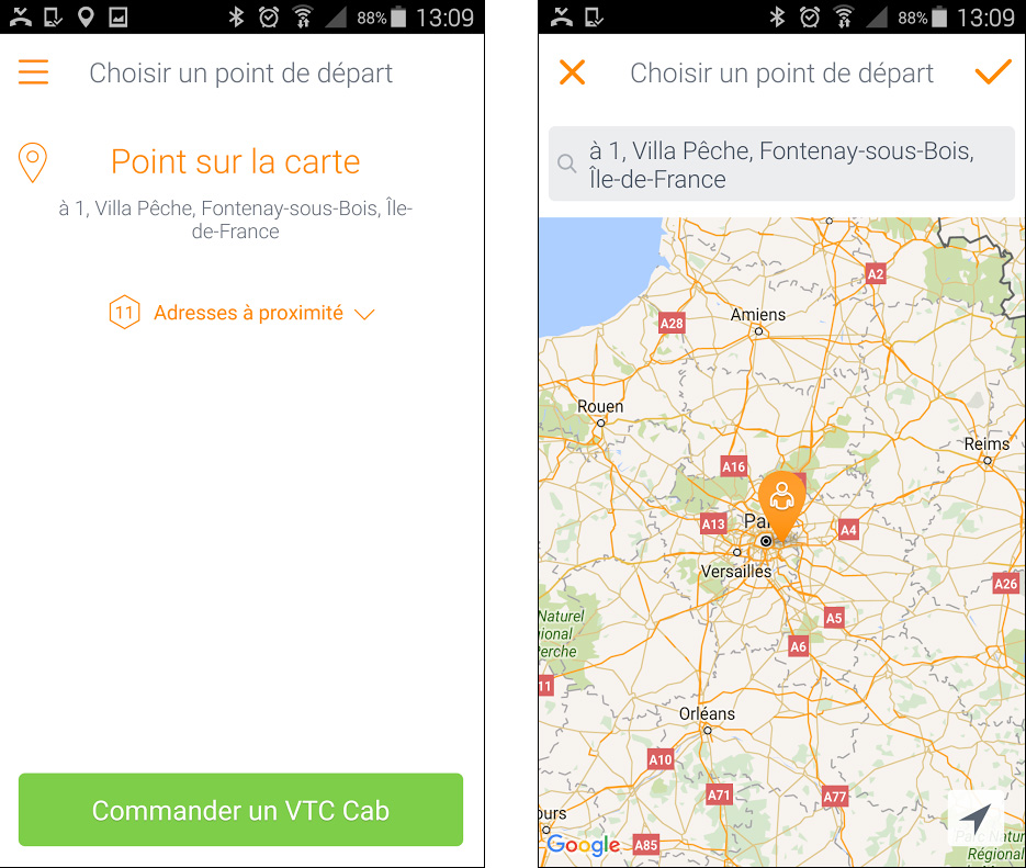L'appli associative des VTC pour contrer Uber est lancée