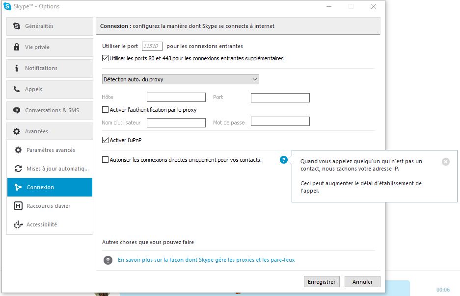 Skype cache l'adresse IP par défaut pour éviter les représailles des mauvais joueurs