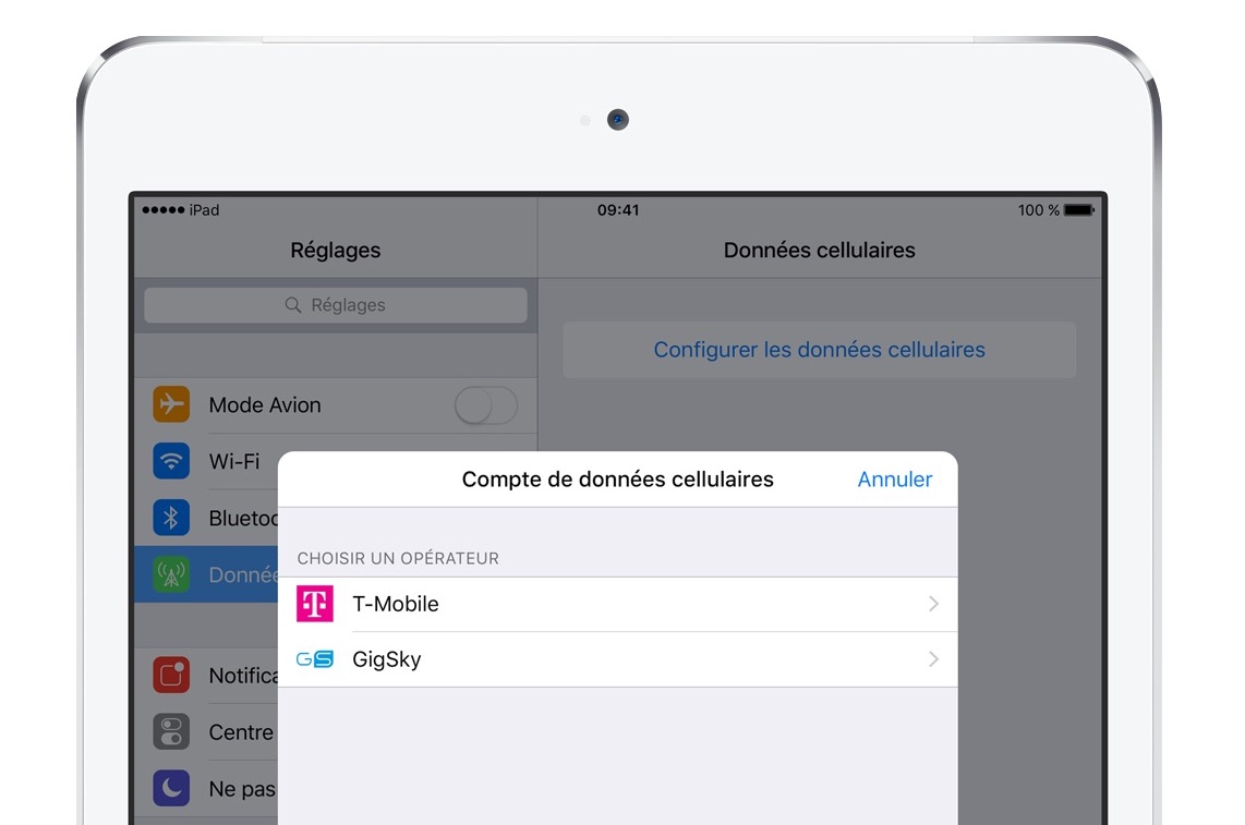 L'iPad Pro 9,7 sera vendu en France avec une carte SIM intégrée