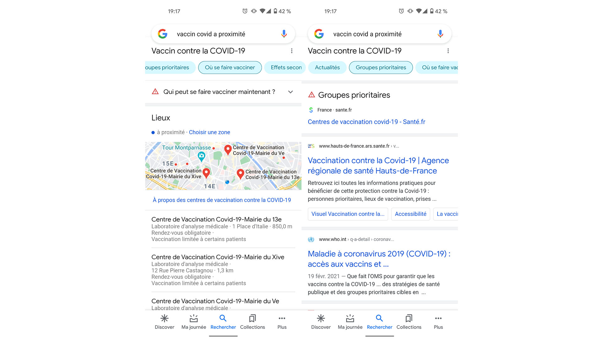 Les centres de vaccination arrivent sur Google Maps Numerama