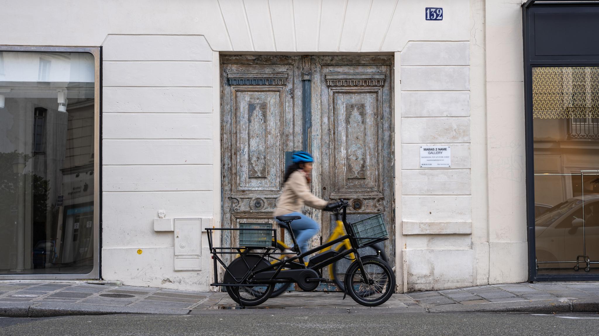 Moustache lance le Lundi 20, son vélo cargo électrique
