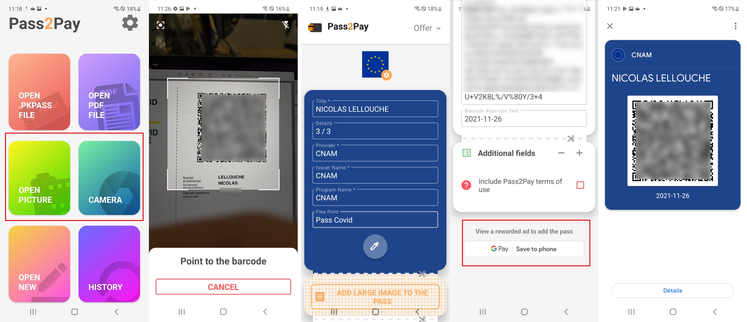 Covid comment ajouter son pass vaccinal à Apple Wallet