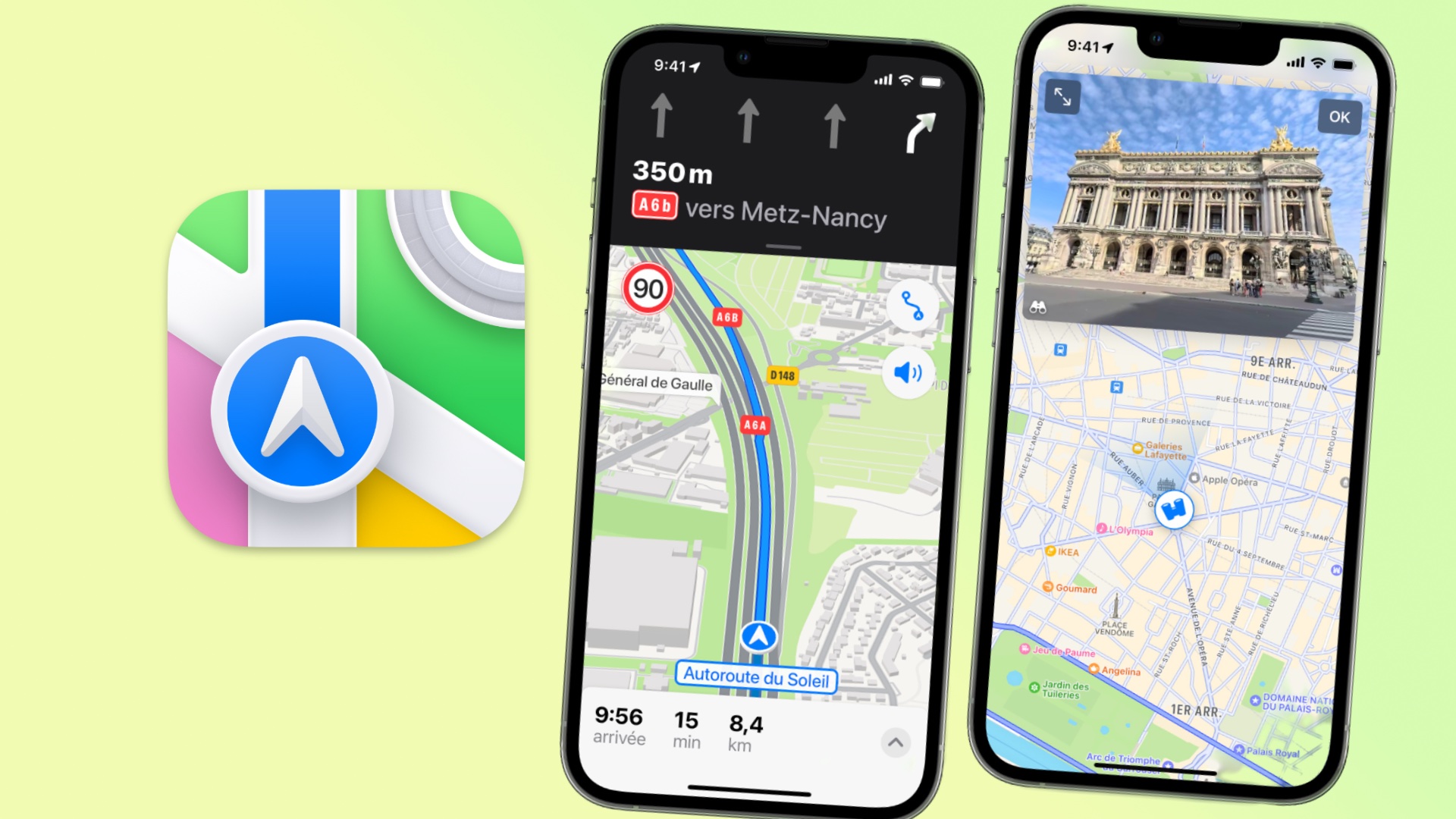 Le nouvel Apple Plans est disponible en France avec Look Around, mais