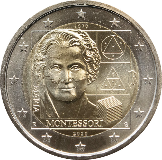 Puesta en circulación segunda moneda 2 euros cc Italia 2020