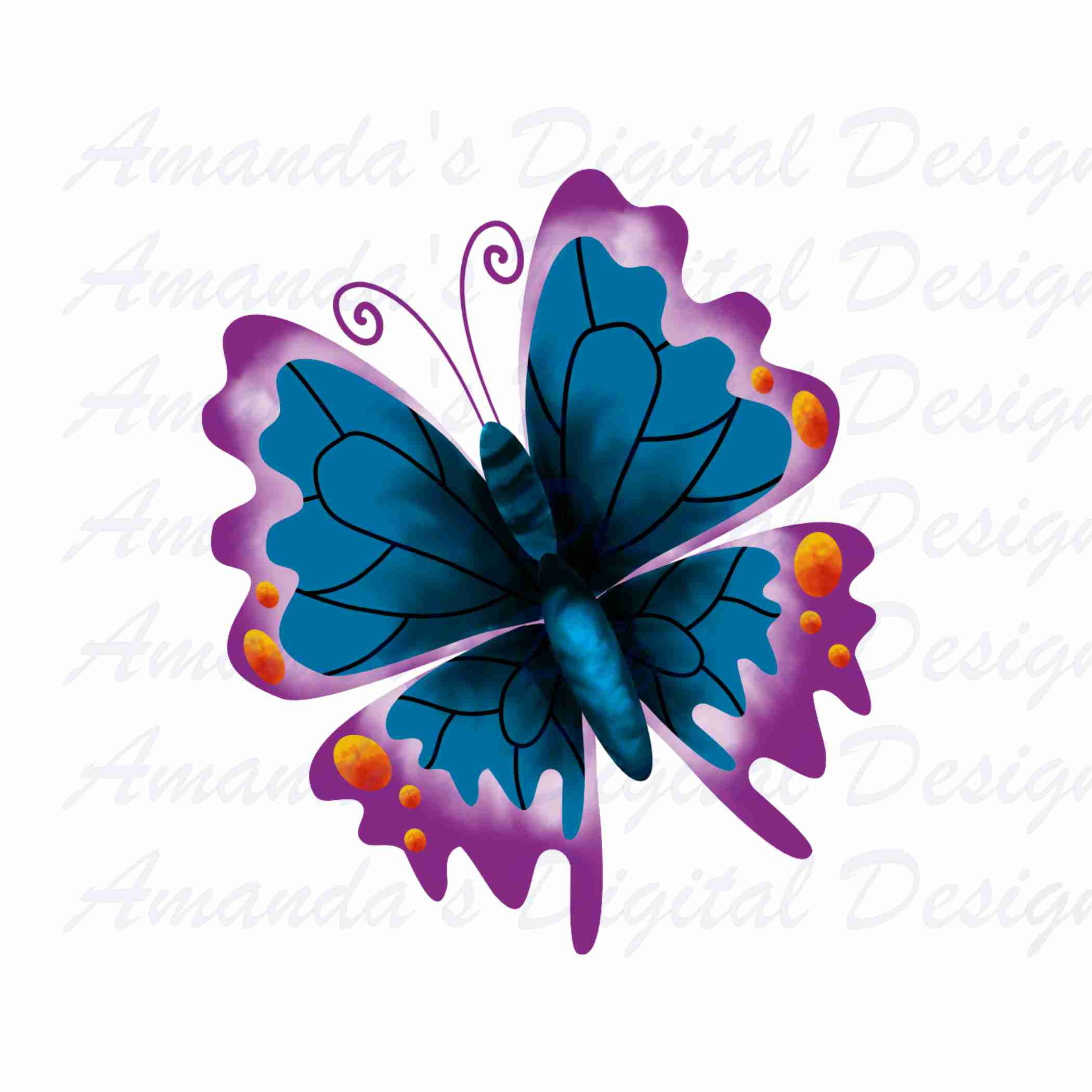 Butterfly Designs Clipart Numonday