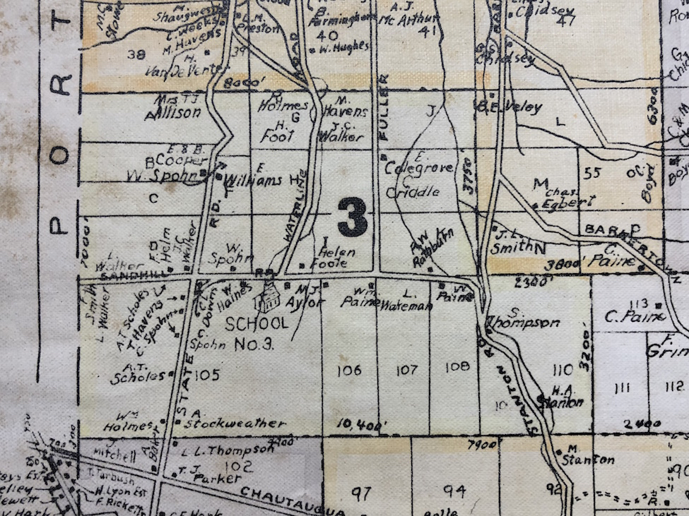 1926 School District Map
