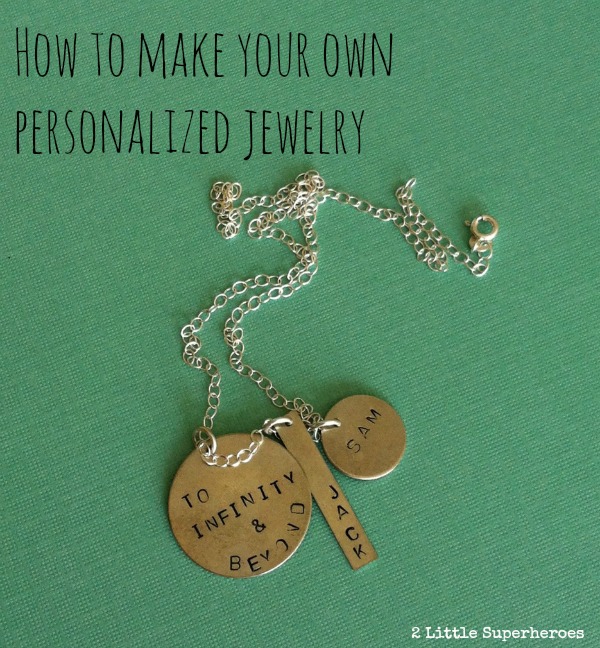 Make Personalized Metal Stamped Jewelry for Mom! Nunn Design