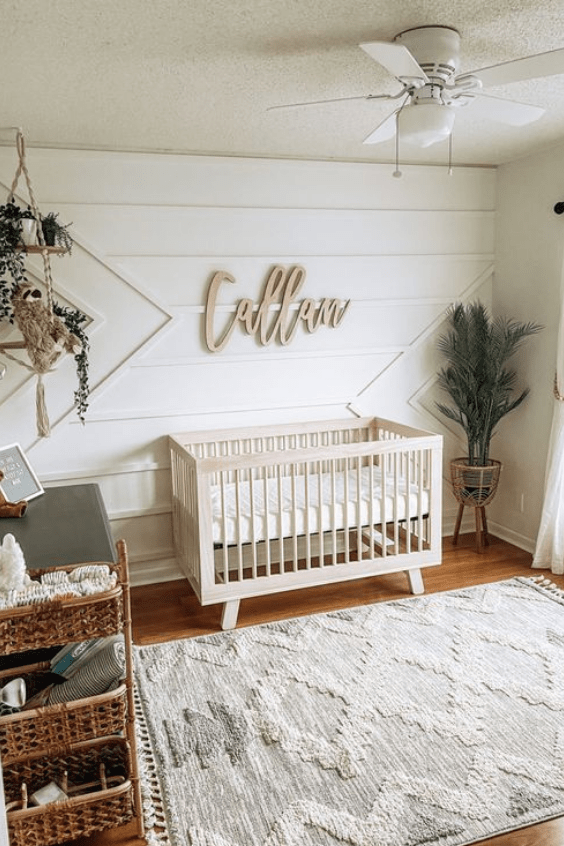40 BREATHTAKING NURSERY WOOD ACCENT WALL IDEAS TO SPICE UP THE NURSERY