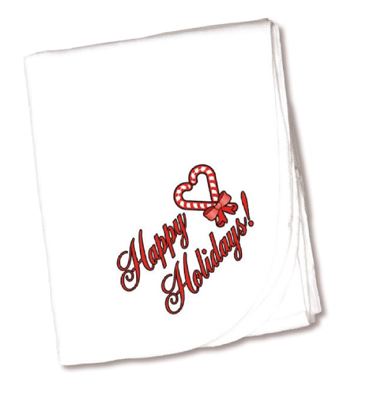 Seasonal & Holiday Line Newborn Baby Christmas Keepsake Receiving