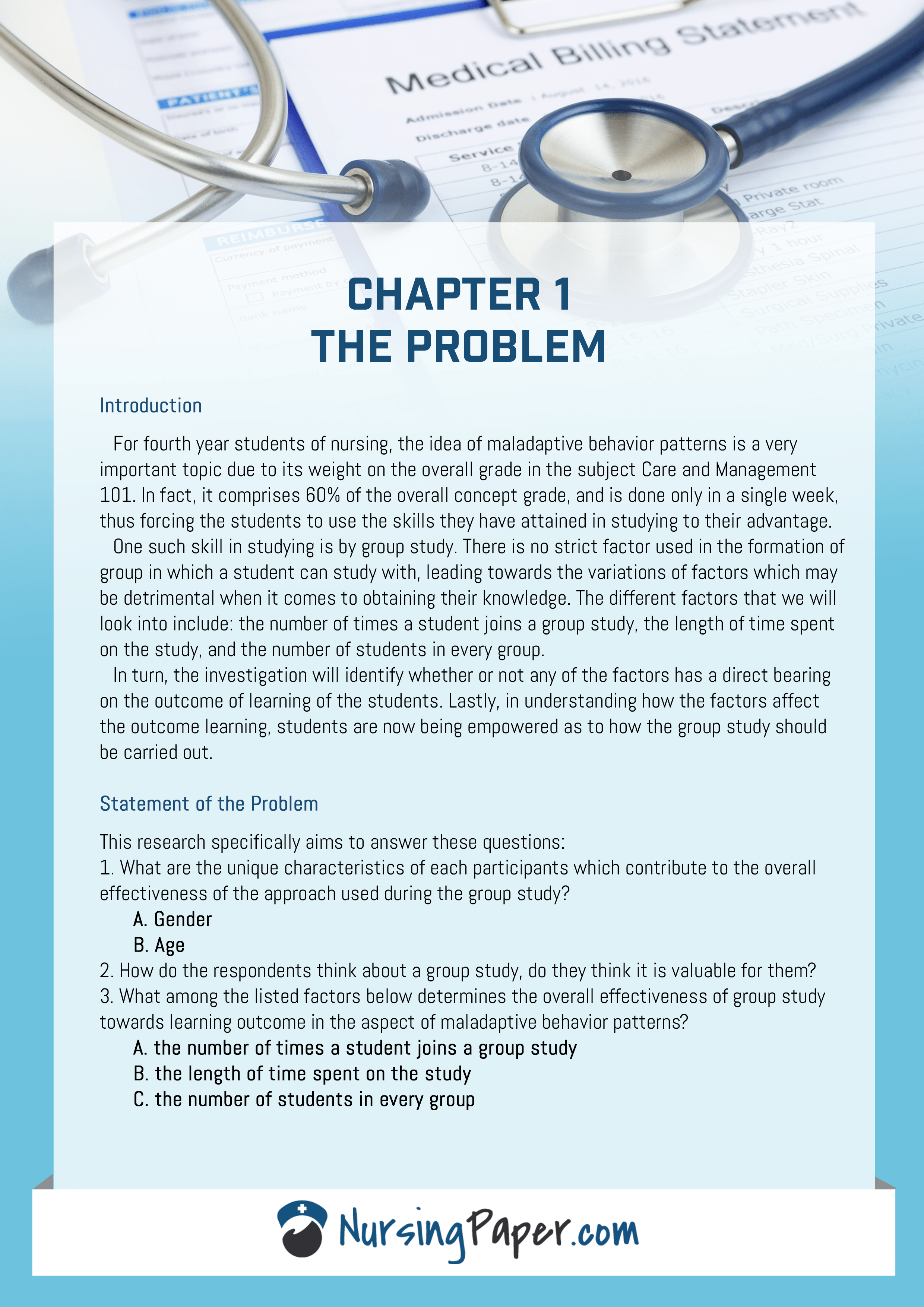 Get Inspired by Our Nursing Online Assignment Service Nursing Paper