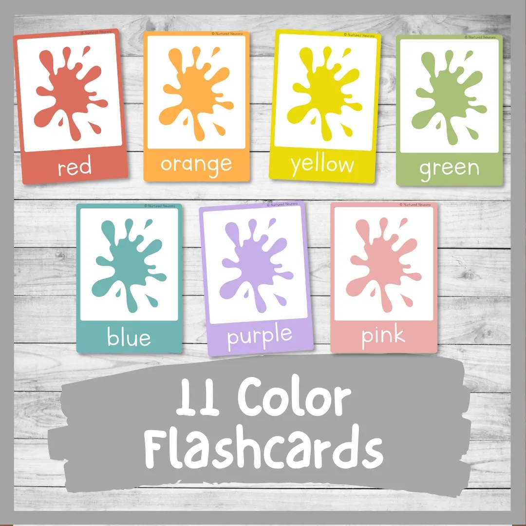 All 32+ Photos free printable printable color flashcards for toddlers Stunning