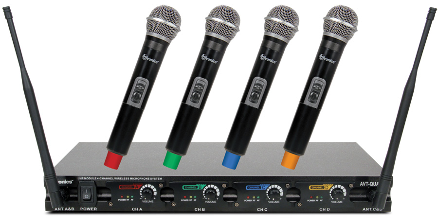 4 Microphone Wireless Systems