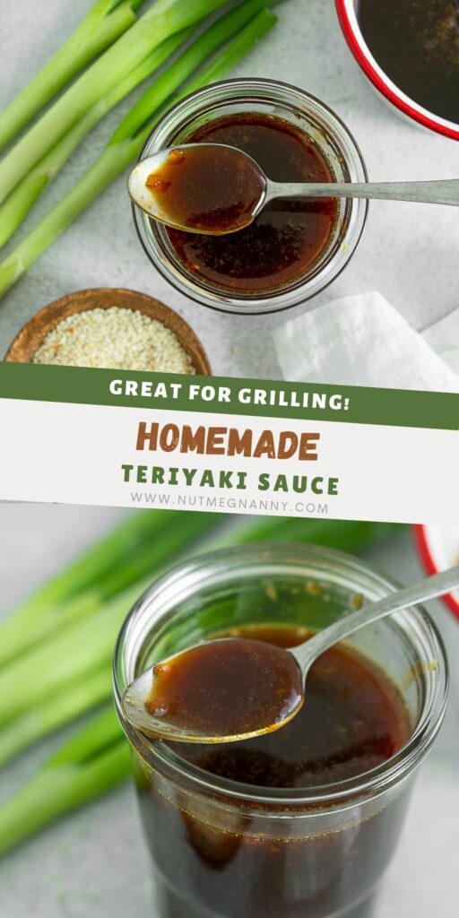 Homemade Teriyaki Sauce Nutmeg Nanny