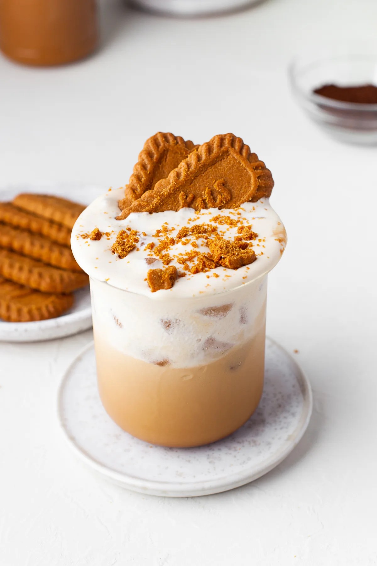 Cookie Butter Latte (Biscoff Latte) Nutmeg Nanny