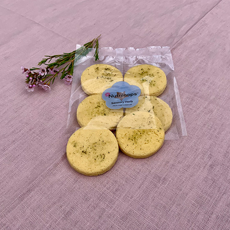 Nutriloops Savoury Herb Biscuits Nutriloops