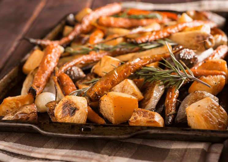 OvenRoasted Root Vegetables Nutrition for ME