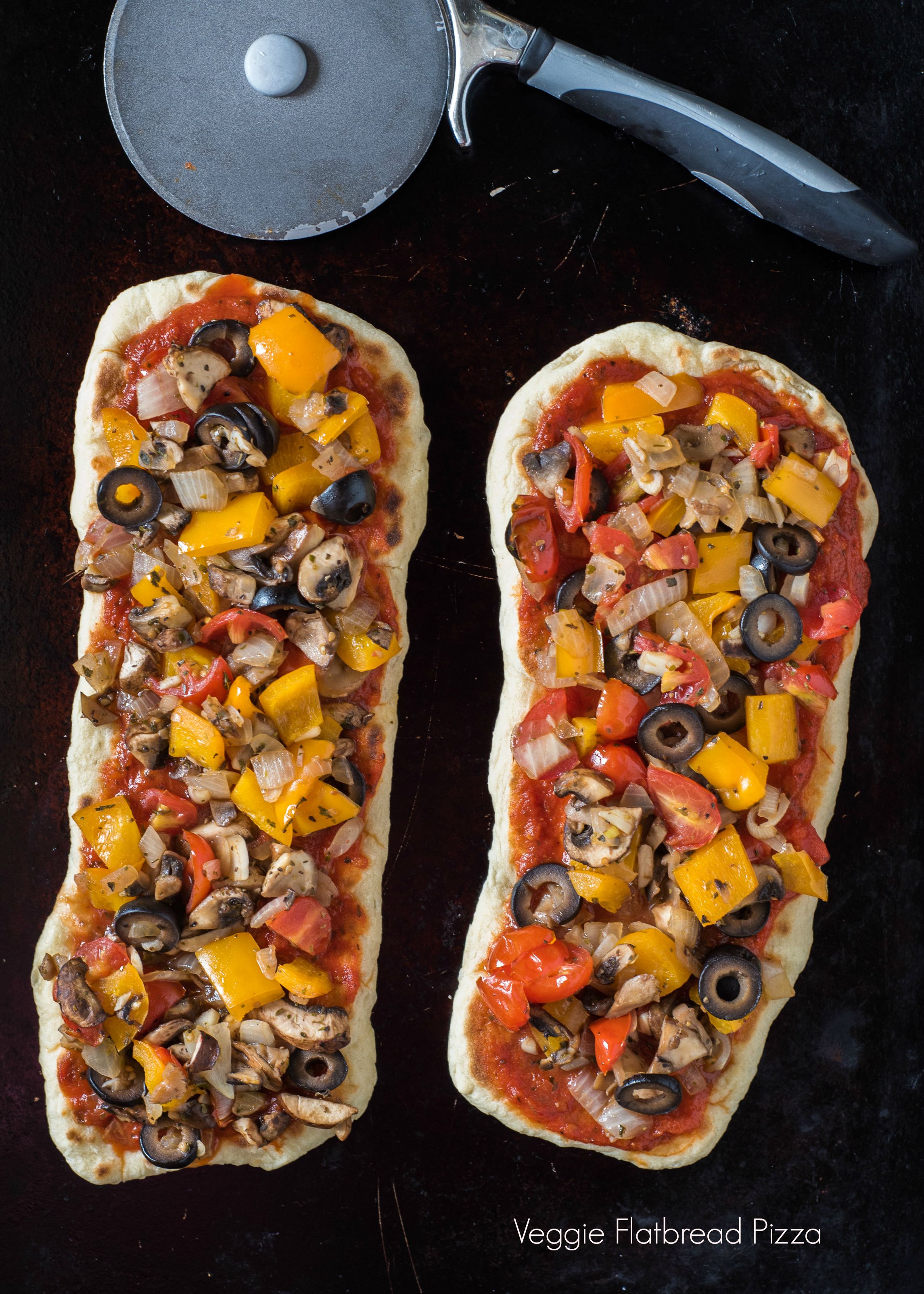 Veggie Flatbread Pizza