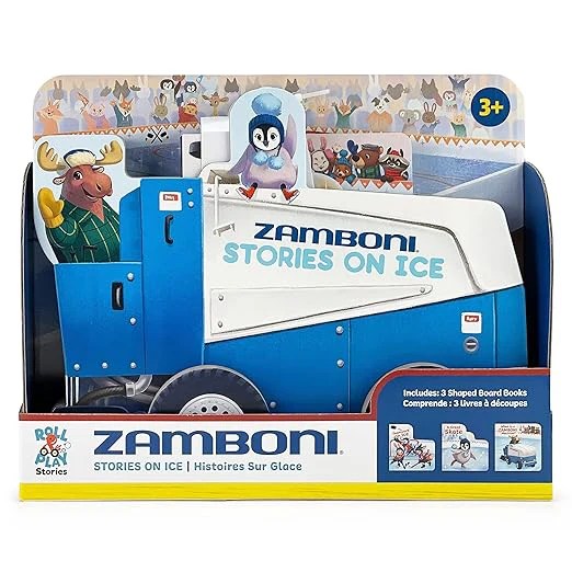 Zamboni Stories On Ice 3 Book Gift Set Nuts For Candy & Toys