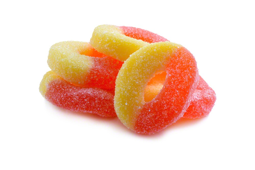 Gummy Peach Rings Bulk Peach Rings Candy Peach Gummy Rings