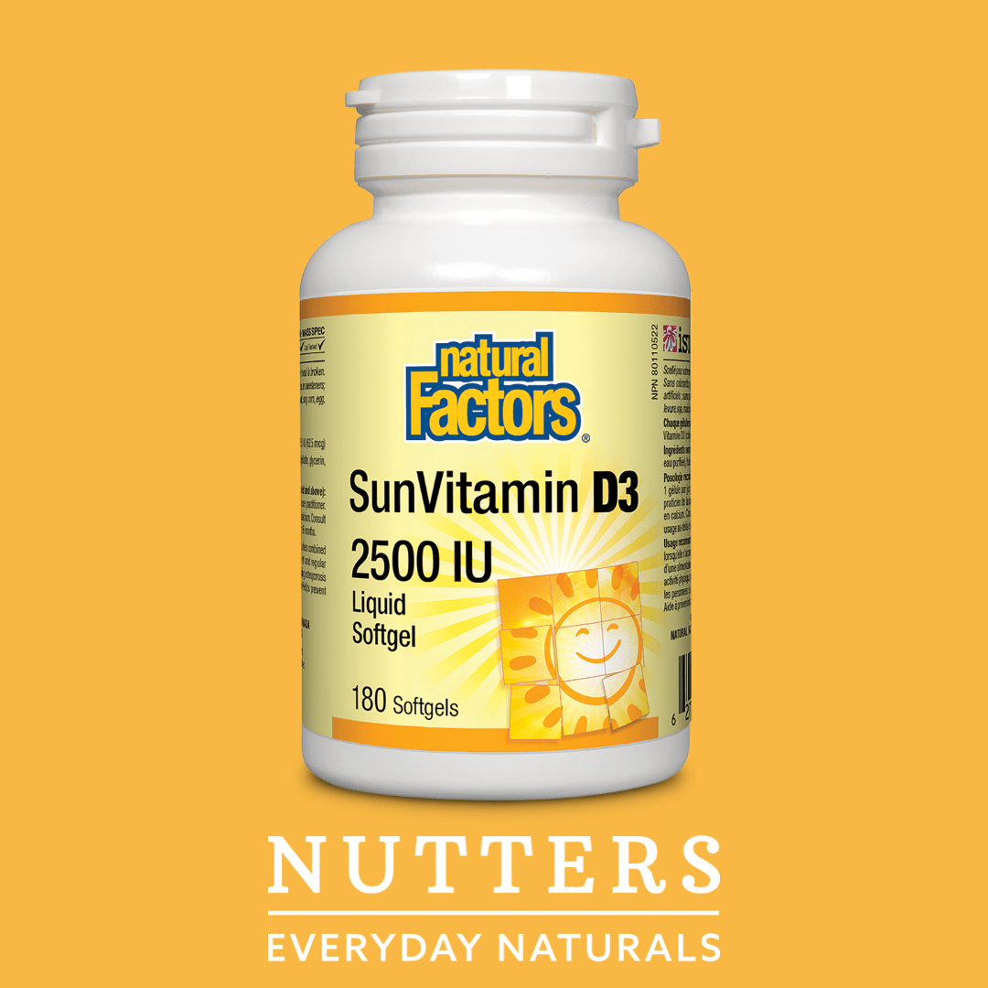 Here comes the Sunvitamin D3 Nutters Everyday Naturals