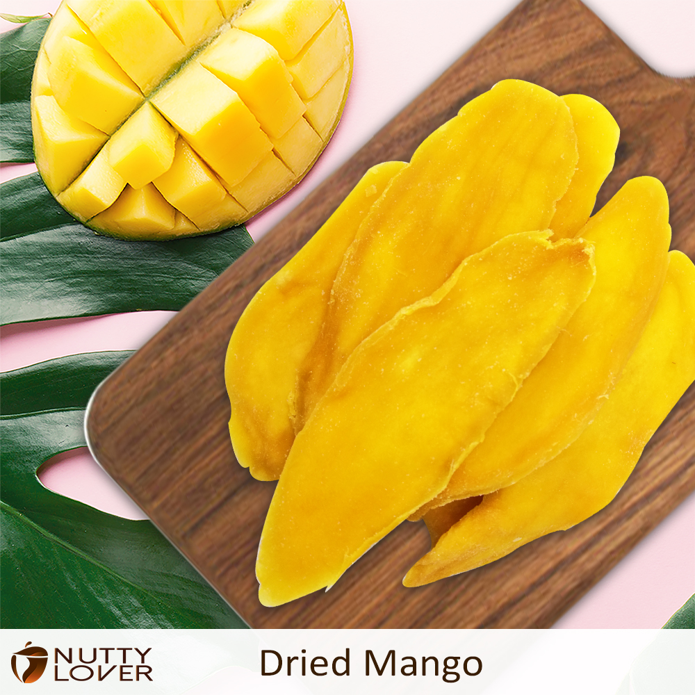 1KG Premium Dried Mango Thailand (2 x 500gram) Nutty Lover
