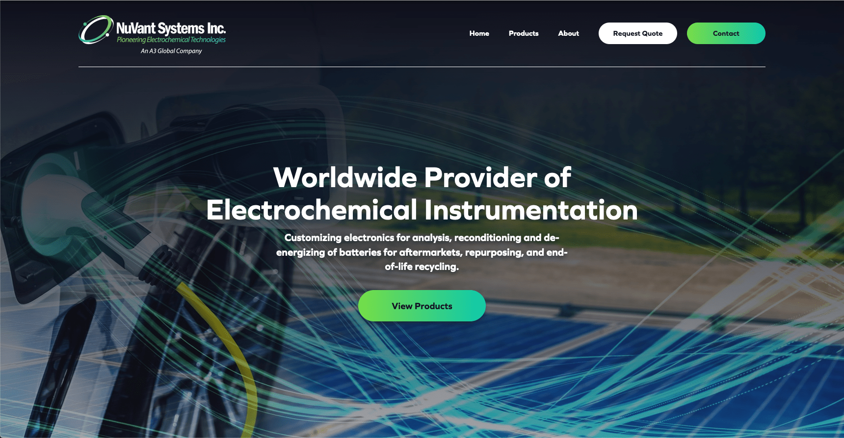 Global Provider of Electrochemical Instruments NuVant Systems Inc.