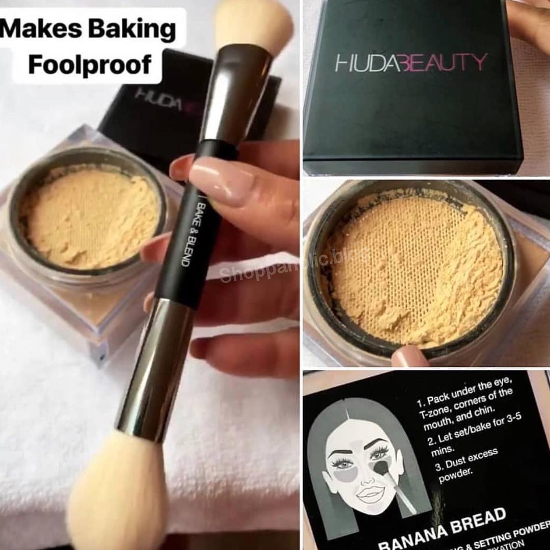 Huda Beauty Easy Bake Setting Powder Polveri Viso Baking Nuvole di