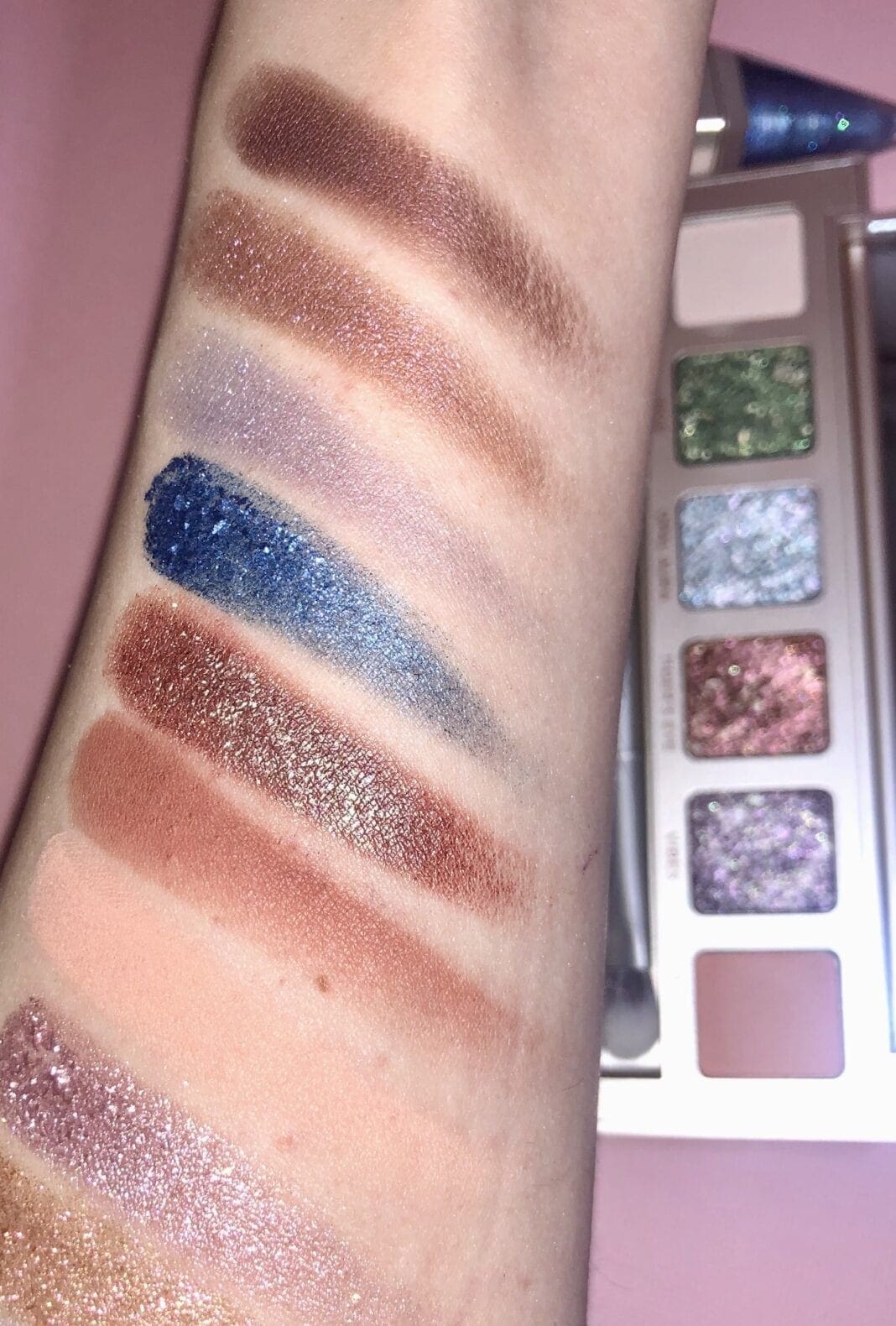 Urban Decay Stoned Vibes Palette Swatches, Recensione