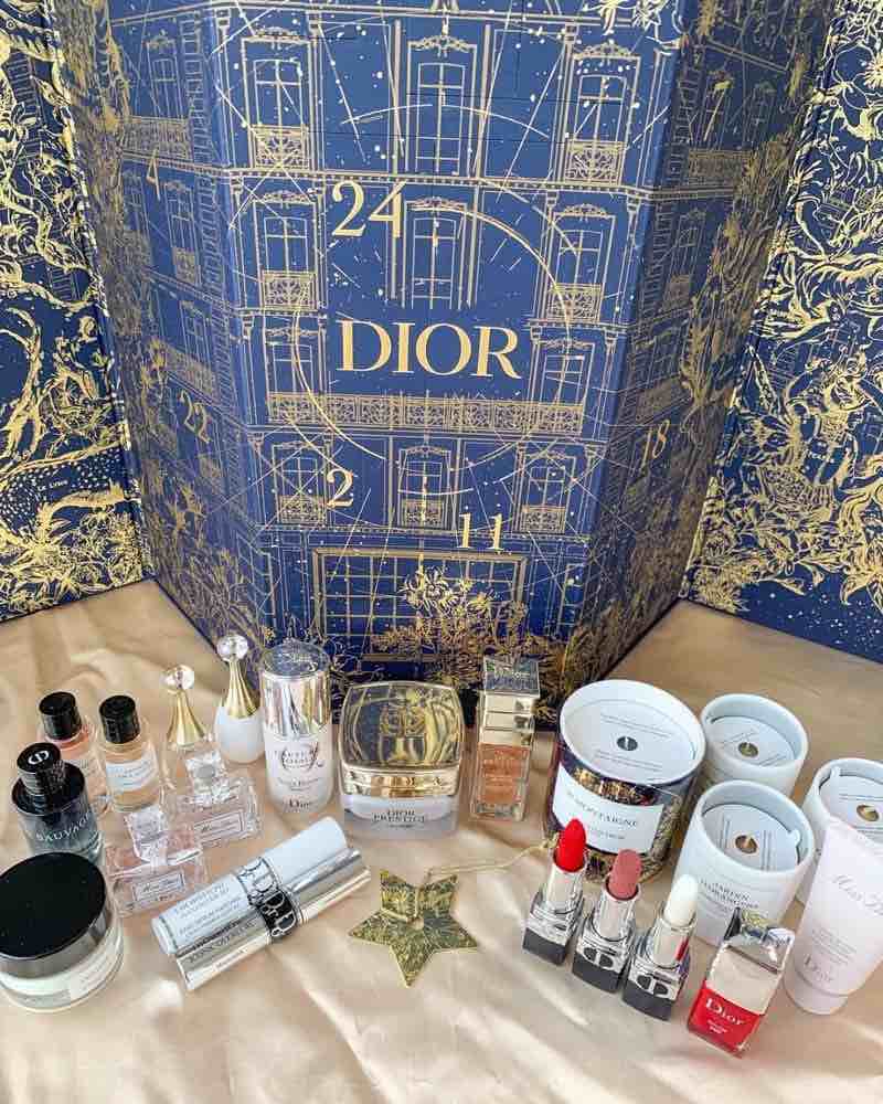 Dior Calendario Avvento Natale 2022 Nuvole di Bellezza