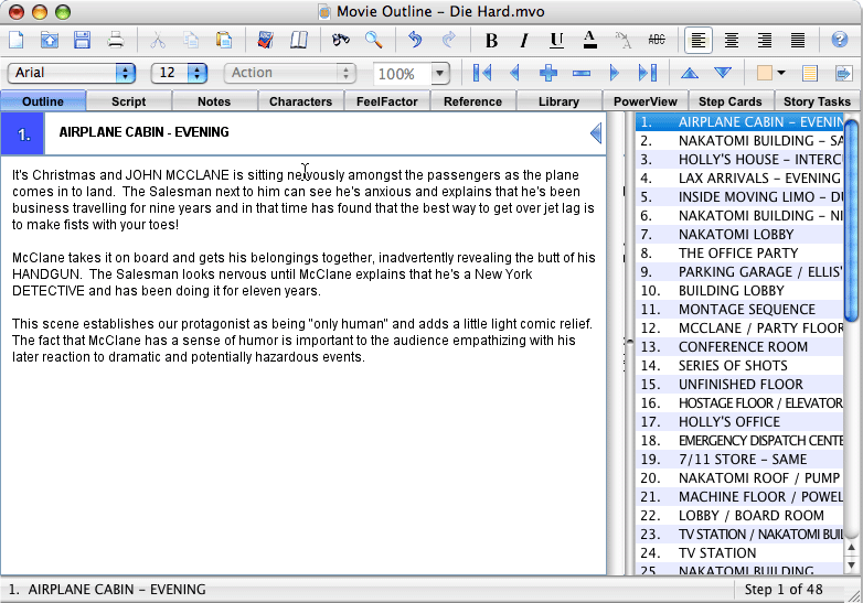 Movie Outline 3 Scriptwriting Software Have A Crack At Hollywood!