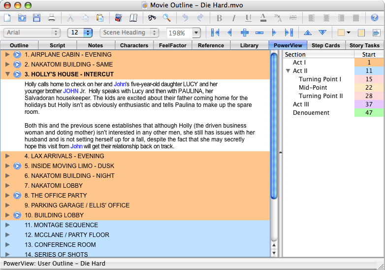 Movie Outline 3 Scriptwriting Software Have A Crack At Hollywood!